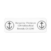 Personalisierte B&W Anchor (Vorne)