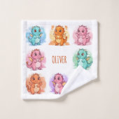 Personalisierte Baby Dragons Waschlappen (Waschlappen)