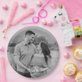 Personalisierte Baby Dusche Foto Papier Teller (Party)