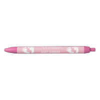 Personalisierte Baby-Dusche sperrt rosa