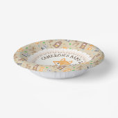 Personalisierte Baby Dusche Teller Woodland Themed (Gewinkelt)