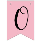 Personalisierte Baby-Duschen-Flagge Wimpelkette (Dritte Fahne)