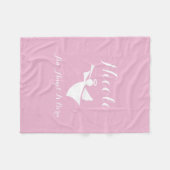 Personalisierte Baby-Fleecedecke ein Engel ist Fleecedecke (Vorderseite (Horizontal))