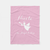 Personalisierte Baby-Fleecedecke ein Engel ist Fleecedecke (Vorderseite)