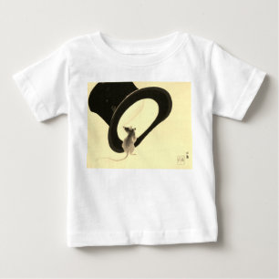 PERSONALISIERTE BABY-T - SHIRT-MAUS MIT HEIZEN BABY T-SHIRT