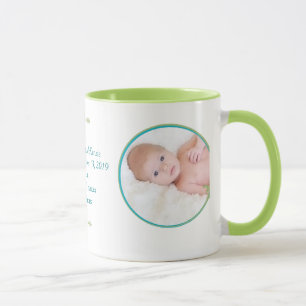Personalisierte Babyaufnahmen Tasse