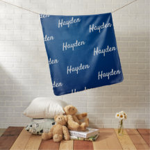 Personalisierte Babydecke mit Namen