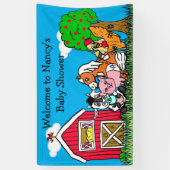 Personalisierte Babydusche Banner (Vertikal)