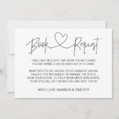 Personalisierte Babydusche Buchkarten Einladung (Vorderseite)