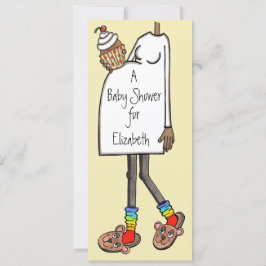 Personalisierte Babydusche Dark Skin Tone Einladung