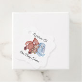 Personalisierte Babydusche Geschenkanhänger (Beispiel)