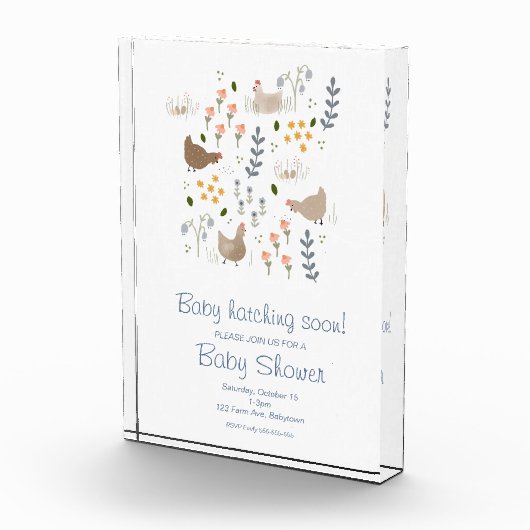 Personalisierte Babydusche Keepskae Fotoblock (Rechts)