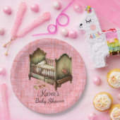 Personalisierte Babydusche Pappteller (Party)