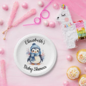 Personalisierte Babyduschpapier-Teller Pappteller (Party)