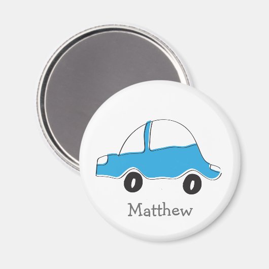 Personalisierte Babygeschenke Magnet (Vorderseite/Rückseite)