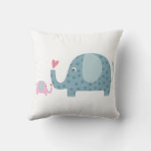 Personalisierte Babymonogramm Kissen (Rückseite)