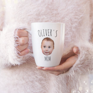 Personalisierte Babymug mit Gesicht, Baby-Foto-Ges Kaffeetasse