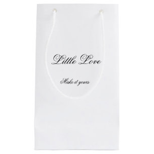 Personalisierte Babytasche Little Love Kleine Geschenktüte