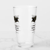 Personalisierte Bachelor-Partei Glas (Links)