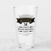 Personalisierte Bachelor-Partei Glas (Vorderseite)