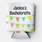 Personalisierte Bachelorette Dosenkühler (Vorderseite)