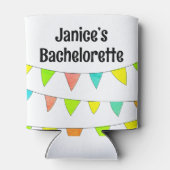Personalisierte Bachelorette Dosenkühler (Rückseite)