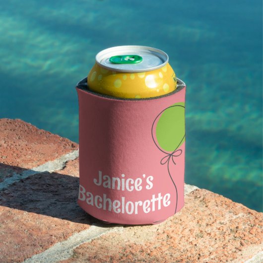 Personalisierte Bachelorette Dosenkühler (In Situ Pool)