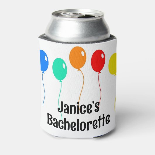 Personalisierte Bachelorette Dosenkühler (Kanne Rückseite)