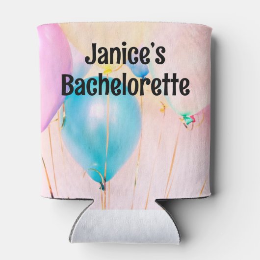 Personalisierte Bachelorette Dosenkühler (Rückseite)