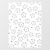Personalisierte Back-to-School-Essentials Fensteraufkleber (Blatt)