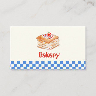 Personalisierte Bäckerei-Visitenkarte | Benutzerde Visitenkarte