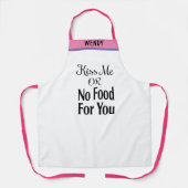 Personalisierte Backgeschenke Schürze, lustiger In Schürze (Vorderseite)