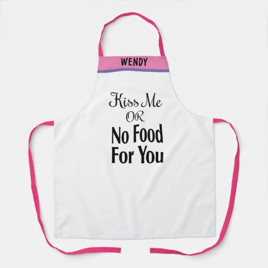 Personalisierte Backgeschenke Schürze, lustiger In Schürze (Vorderseite)