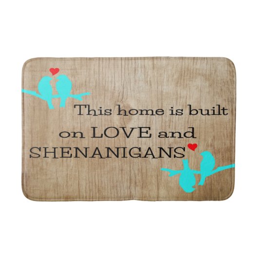 personalisierte Badematte (Vorderseite)