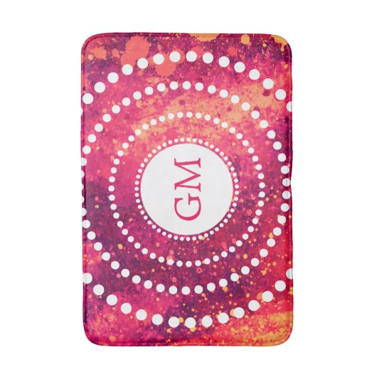 Personalisierte Badematte (Vorderseite Vertikal)