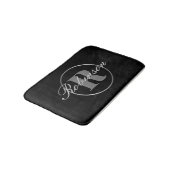 Personalisierte Badematte (Schrägansicht)