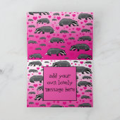 Personalisierte Badeteilkarte Karte (Innenseite)