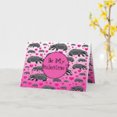 Personalisierte Badeteilkarte Karte (Gelbe Blume)