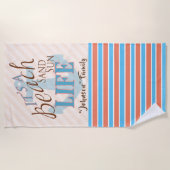 Personalisierte Badetücher - Strandtuch (Vorderseite)