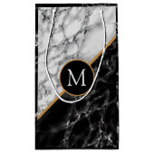 Personalisierte Bag-Marmor für Ihre Letter-Geschen Kleine Geschenktüte (Rückseite)