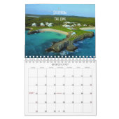 Personalisierte Bahamas-Karibikinseln Kalender (Mär 2027)