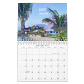Personalisierte Bahamas-Karibikinseln Kalender (Jan 2027)
