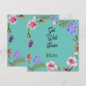 Personalisierte Bald-Karte Feiertagskarte (Vorne/Hinten)