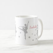Personalisierte Ballerina Dancer Tasse (VorderseiteRechts)