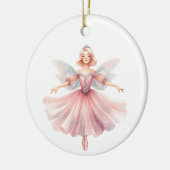 Personalisierte Ballerina Nutcracker Suite Keramik Ornament (Links)