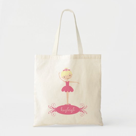 Personalisierte Ballett-Tasche Tragetasche (Vorne)
