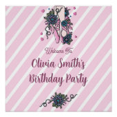 Personalisierte Ballettschuhe Poster (Vorderseite)