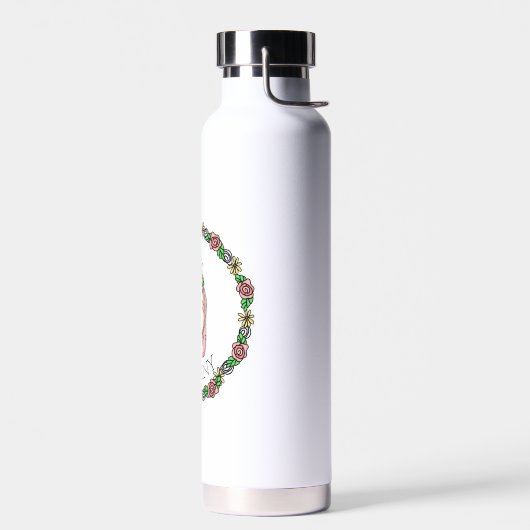 Personalisierte Ballettschuhe Wasserflasche Trinkflasche (Links)
