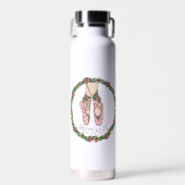 Personalisierte Ballettschuhe Wasserflasche Trinkflasche (Vorne)