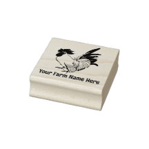 Personalisierte Bantam Rooster Chicken Rooster Far